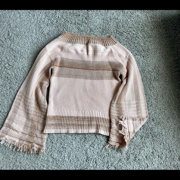 Soft Blush Color Light Weight Sweater - Picture 6 of 6